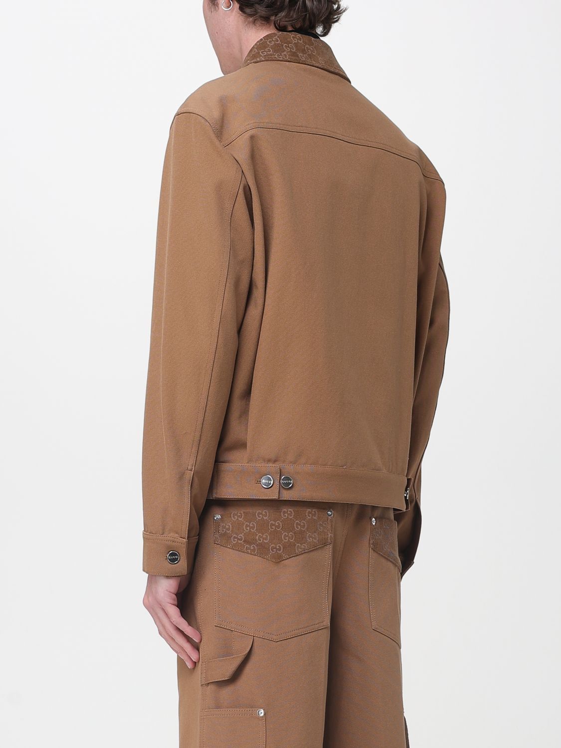 Gucci Gucci Jacket Men Camel Size US L / EU 52-54 / 3 - 3 Thumbnail