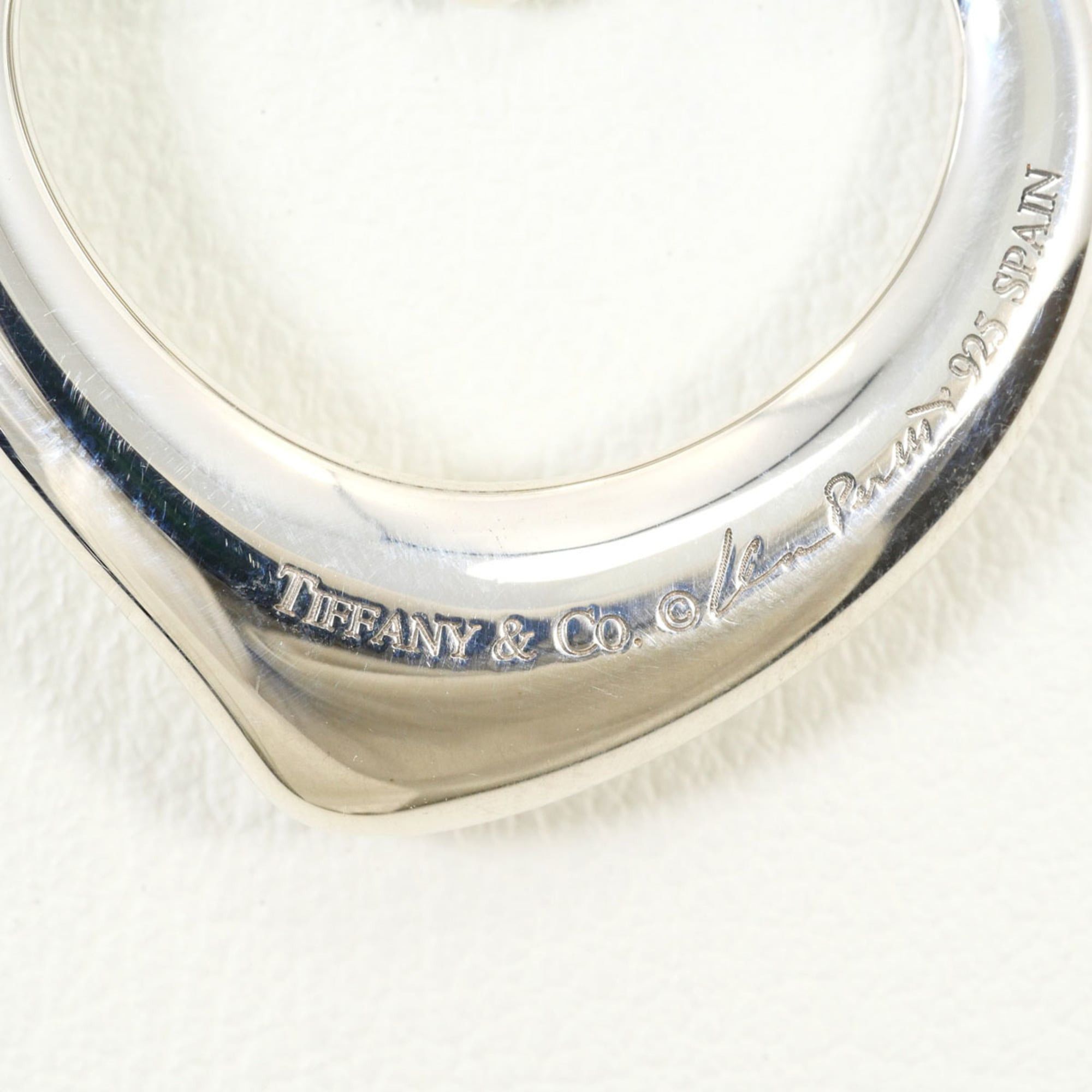 Tiffany & Co. Tiffany & Co. Silver Open Heart Pendant Top, Total Weight 7.9g, Like New Condition, Free Gift Wrapping Size ONE SIZE - 3 Thumbnail