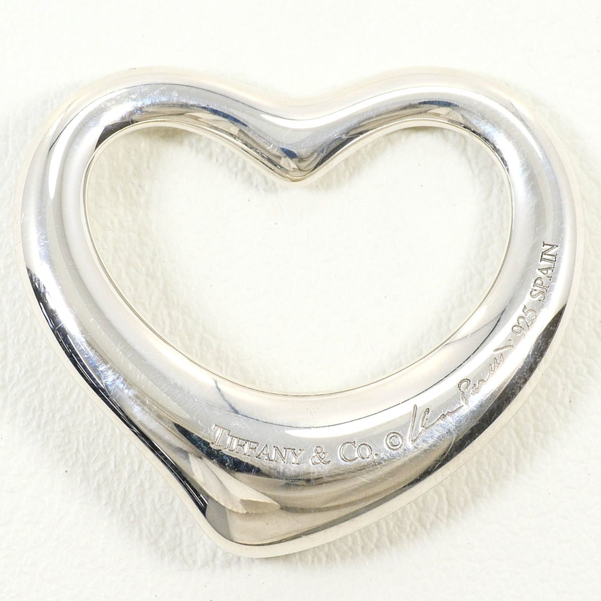 Tiffany & Co. Tiffany & Co. Silver Open Heart Pendant Top, Total Weight 7.9g, Like New Condition, Free Gift Wrapping Size ONE SIZE - 2 Thumbnail