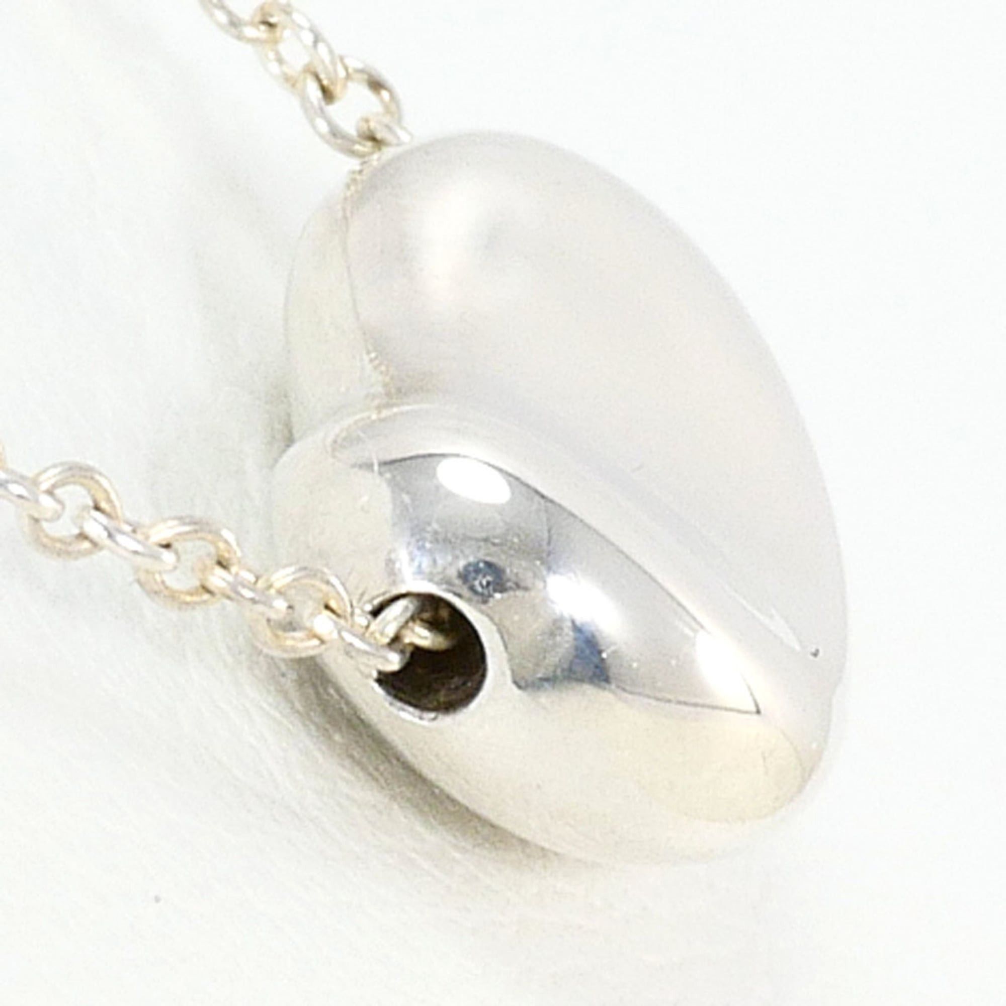 Tiffany & Co. Tiffany & Co. Bean Silver Necklace, Total Weight 3.0g, 44cm, Like New Condition, Free Gift Wrapping. Size ONE SIZE - 2 Thumbnail