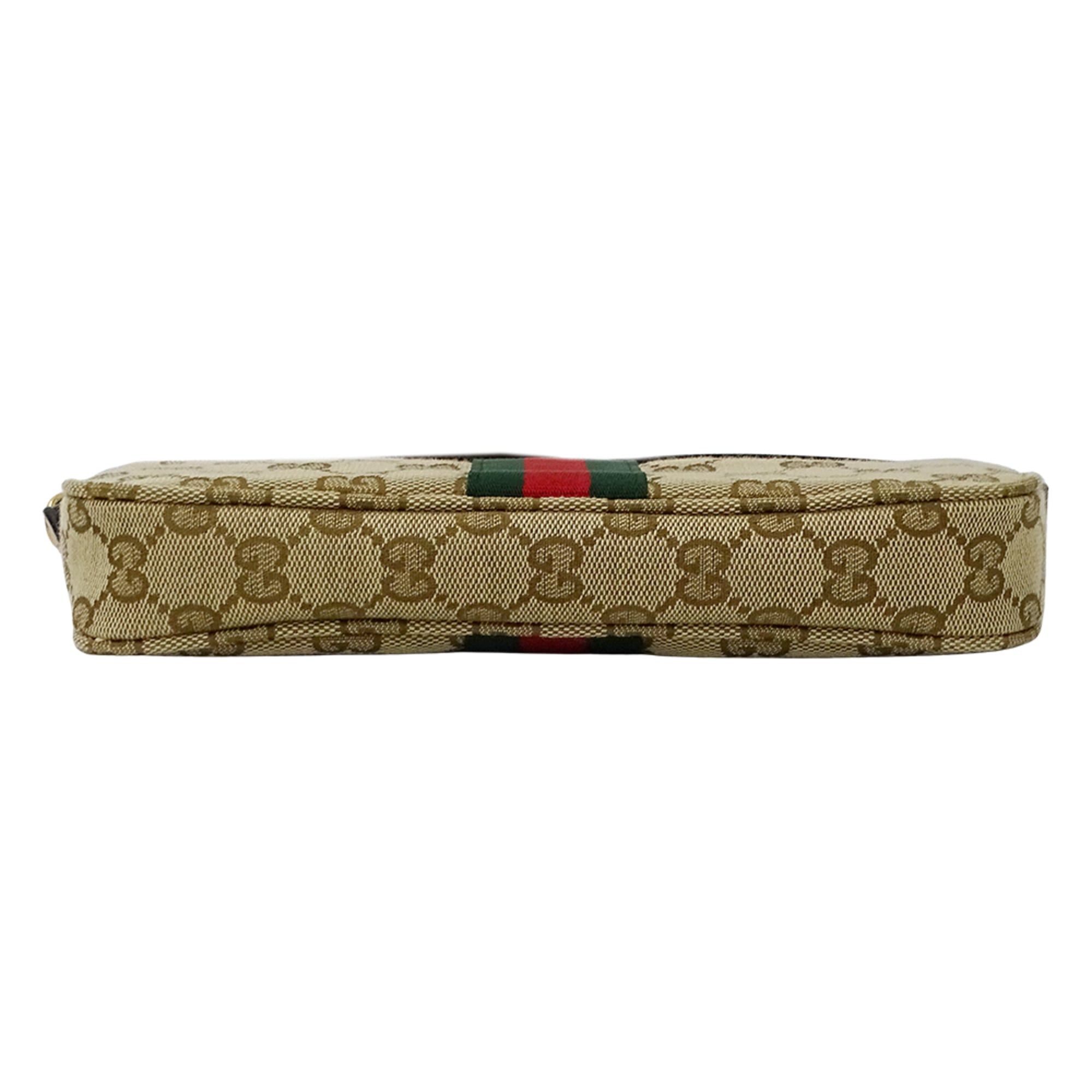 Gucci Gucci handbag for women, brand name shoulder bag, 2-way, Lunetta GG Supreme, beige/brown, 863406, mini bag Size ONE SIZE - 3 Thumbnail