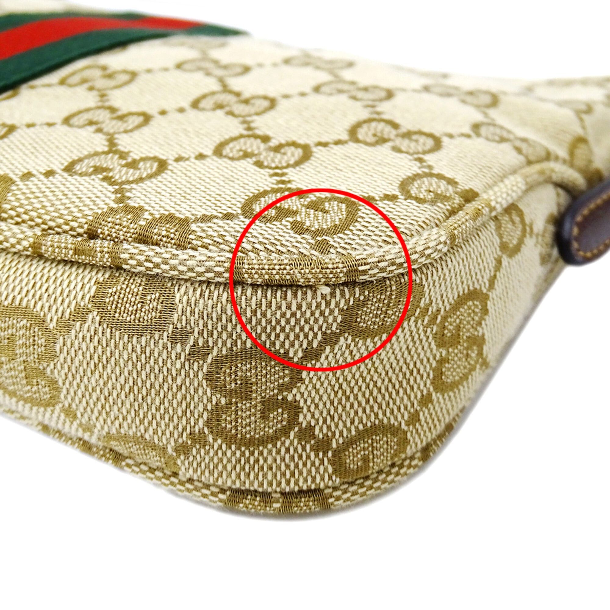 Gucci Gucci handbag for women, brand name shoulder bag, 2-way, Lunetta GG Supreme, beige/brown, 863406, mini bag Size ONE SIZE - 9 Thumbnail