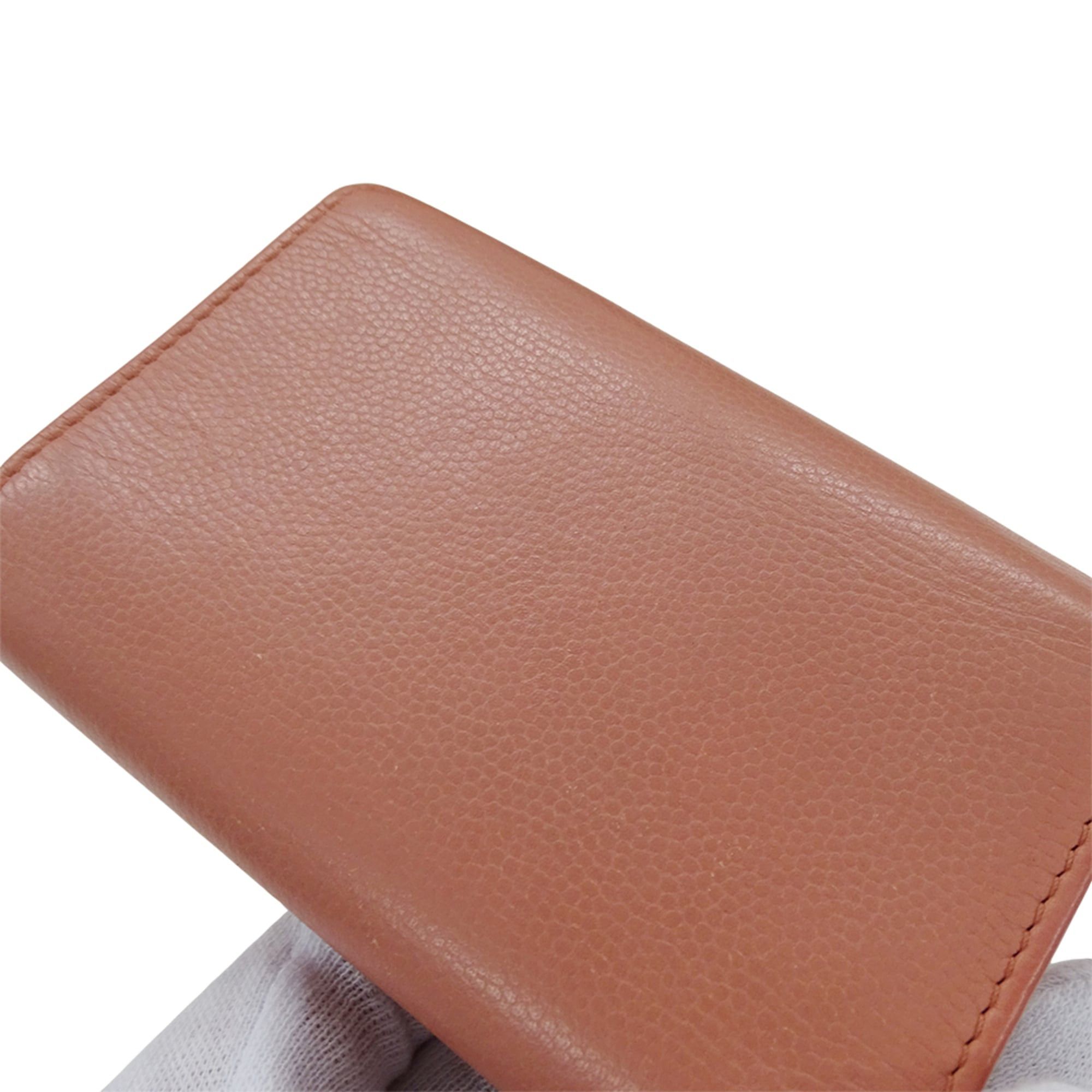 Chanel Chanel Key Case for Women, Brand Name, Caviar Leather, 4-Hook, Salmon Pink, Silver Hardware, Coco Mark, Keys Size ONE SIZE - 13 Thumbnail