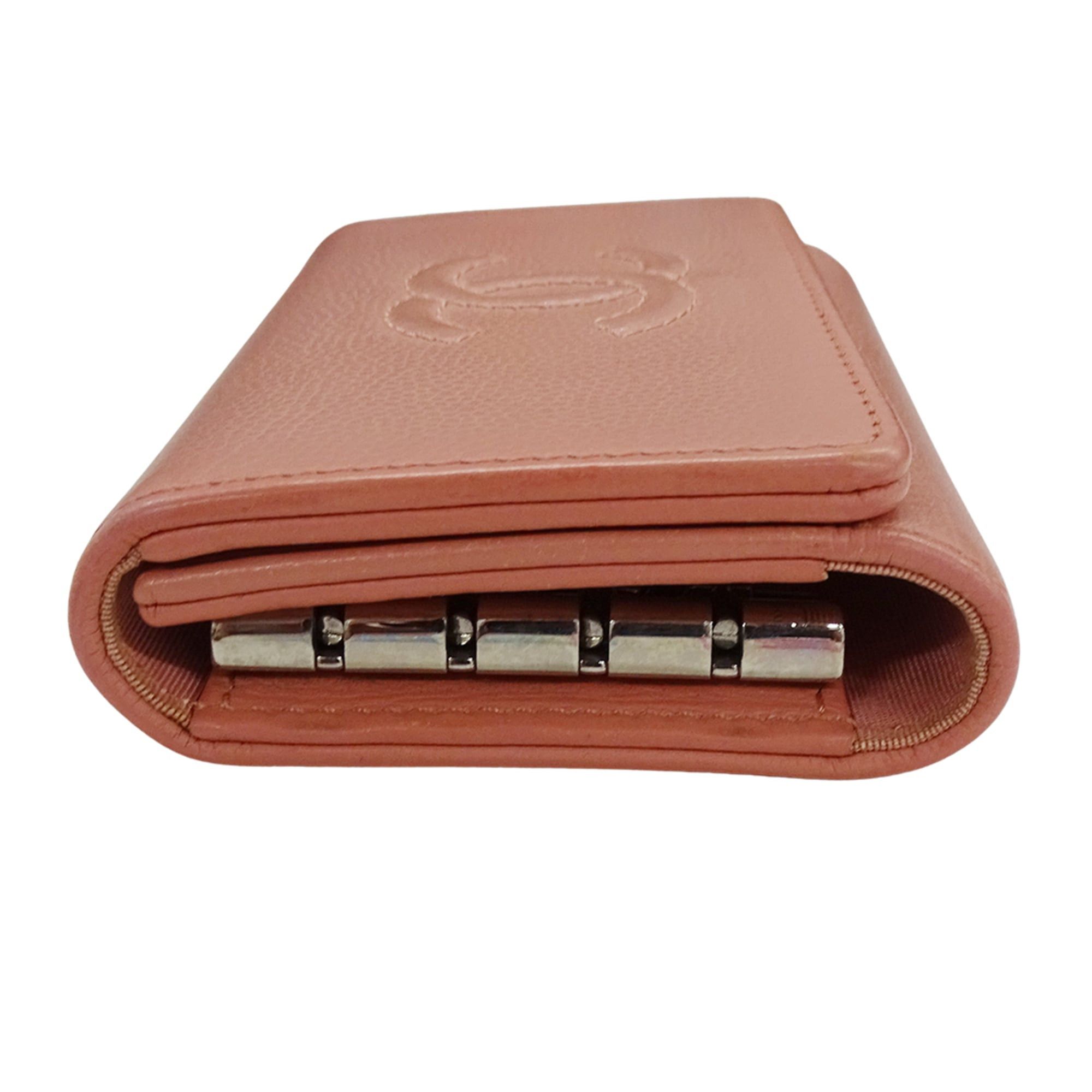Chanel Chanel Key Case for Women, Brand Name, Caviar Leather, 4-Hook, Salmon Pink, Silver Hardware, Coco Mark, Keys Size ONE SIZE - 3 Thumbnail