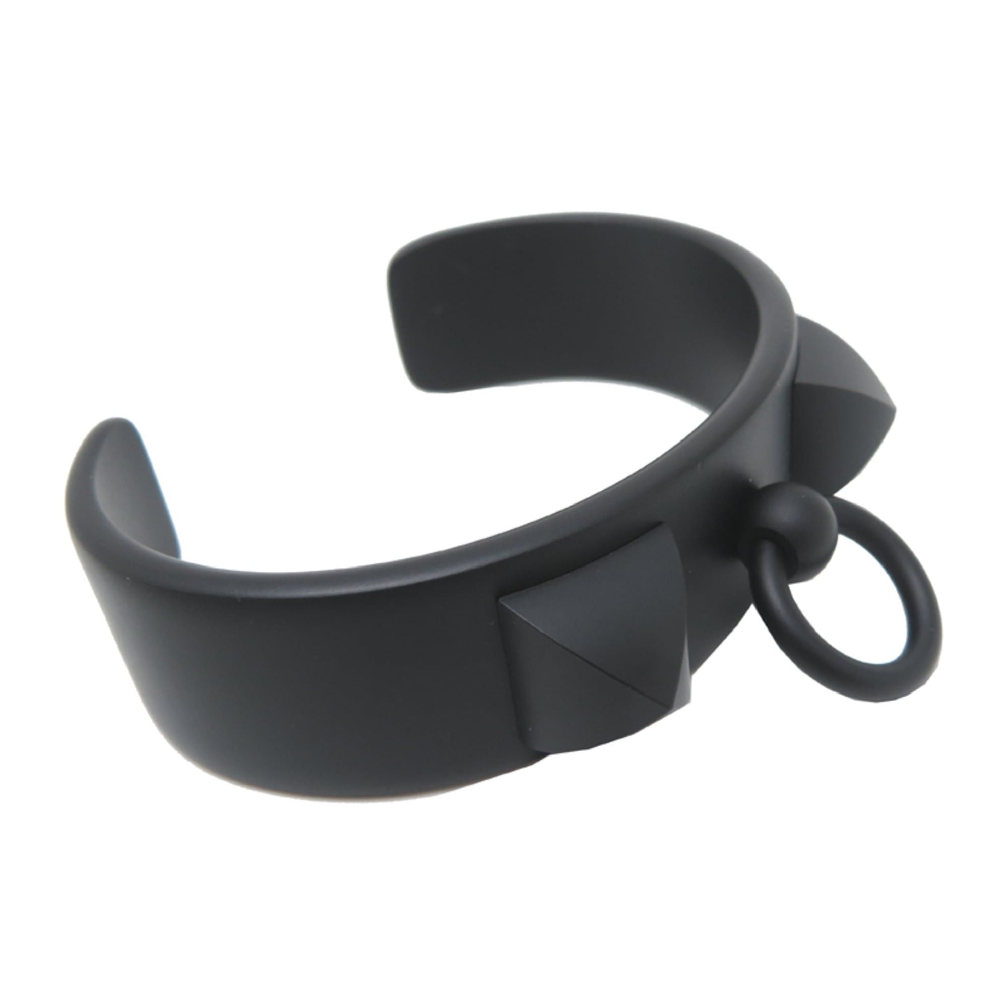 Hermes Hermes Medor Bracelet #T2 (Inner Diameter: 53mm) Women's/Men's Sunset Aluminum Black Size ONE SIZE - 2 Thumbnail