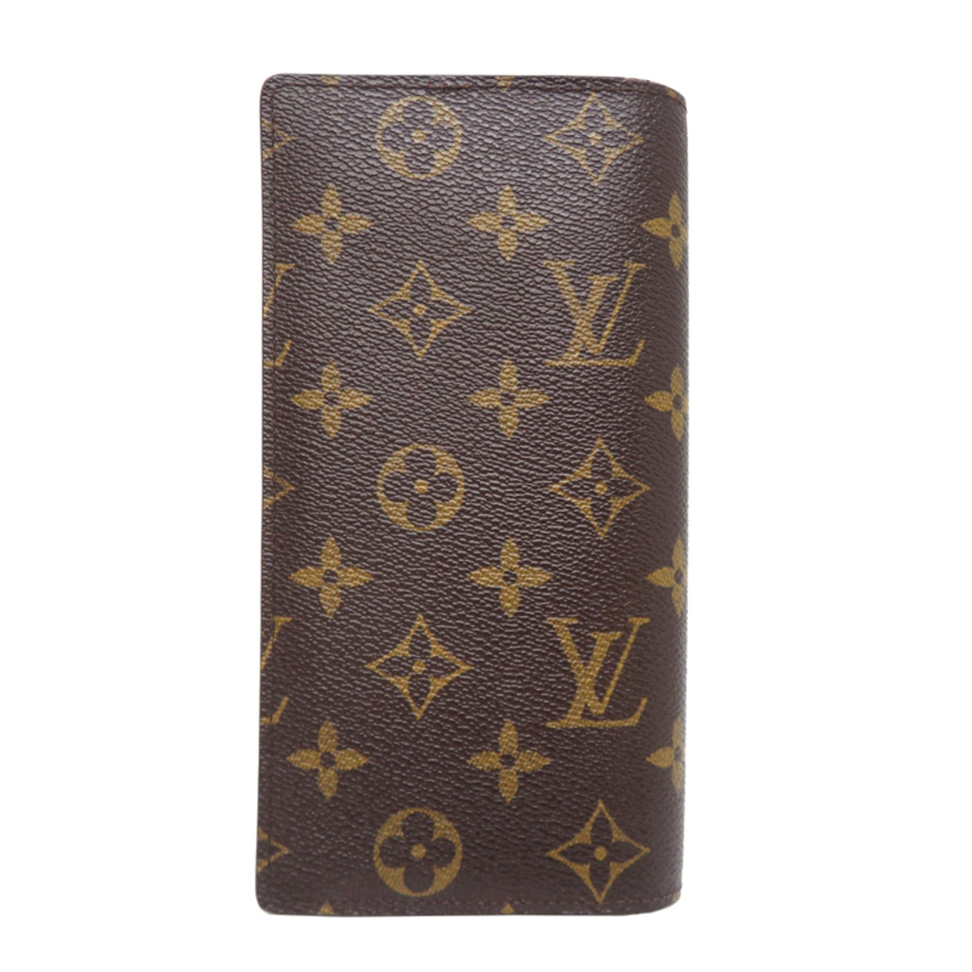 Louis Vuitton Louis Vuitton Portefeuille Brazza Women's/Men's Long Wallet M66540 (Discontinued) Monogram Brown Size ONE SIZE - 2 Thumbnail