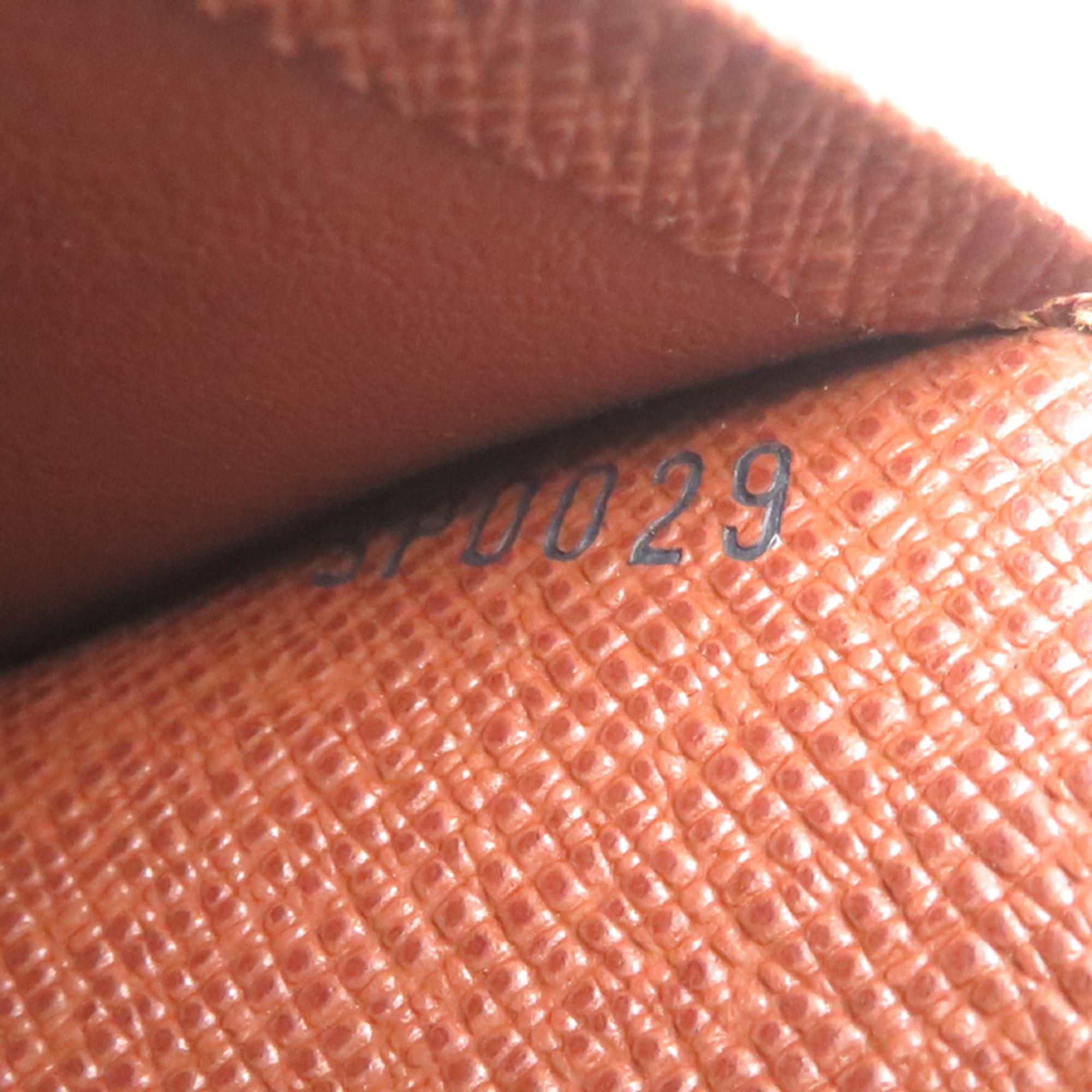 Louis Vuitton Louis Vuitton Portefeuille Brazza Women's/Men's Long Wallet M66540 (Discontinued) Monogram Brown Size ONE SIZE - 9 Thumbnail