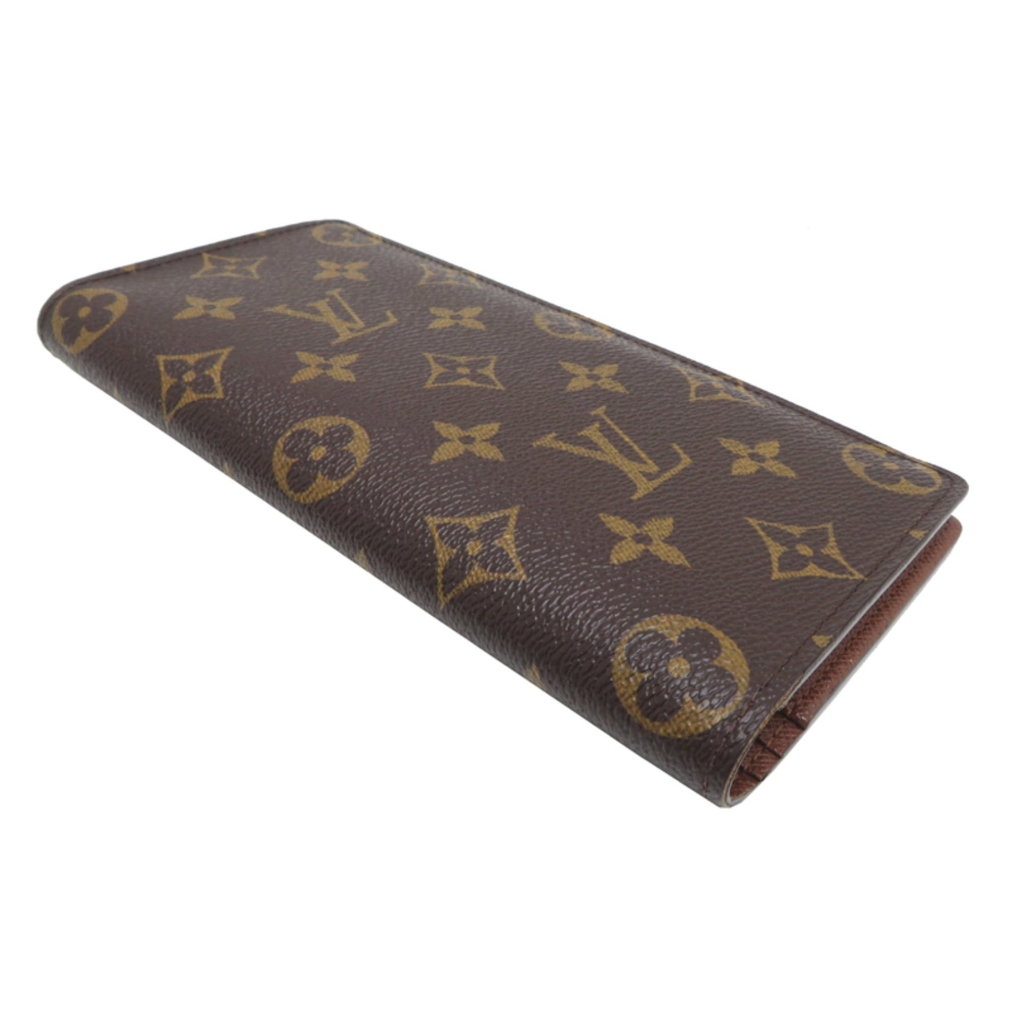Louis Vuitton Louis Vuitton Portefeuille Brazza Women's/Men's Long Wallet M66540 (Discontinued) Monogram Brown Size ONE SIZE - 3 Thumbnail