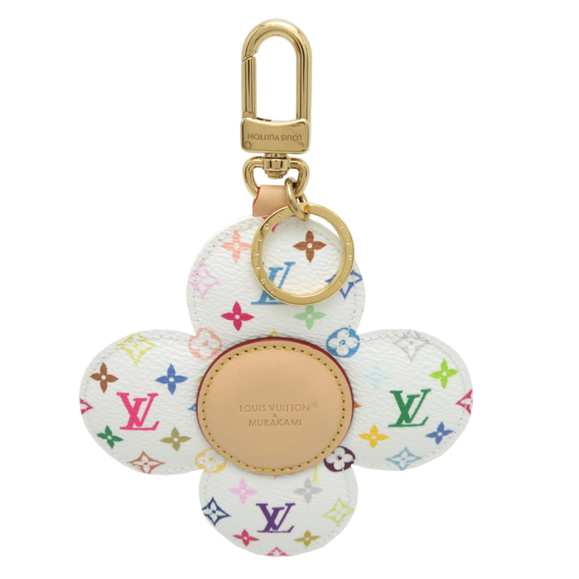 Louis Vuitton Louis Vuitton LV x TM Bag Charm Vivienne Women's M03728 Monogram Multicolor White Size ONE SIZE - 2 Thumbnail
