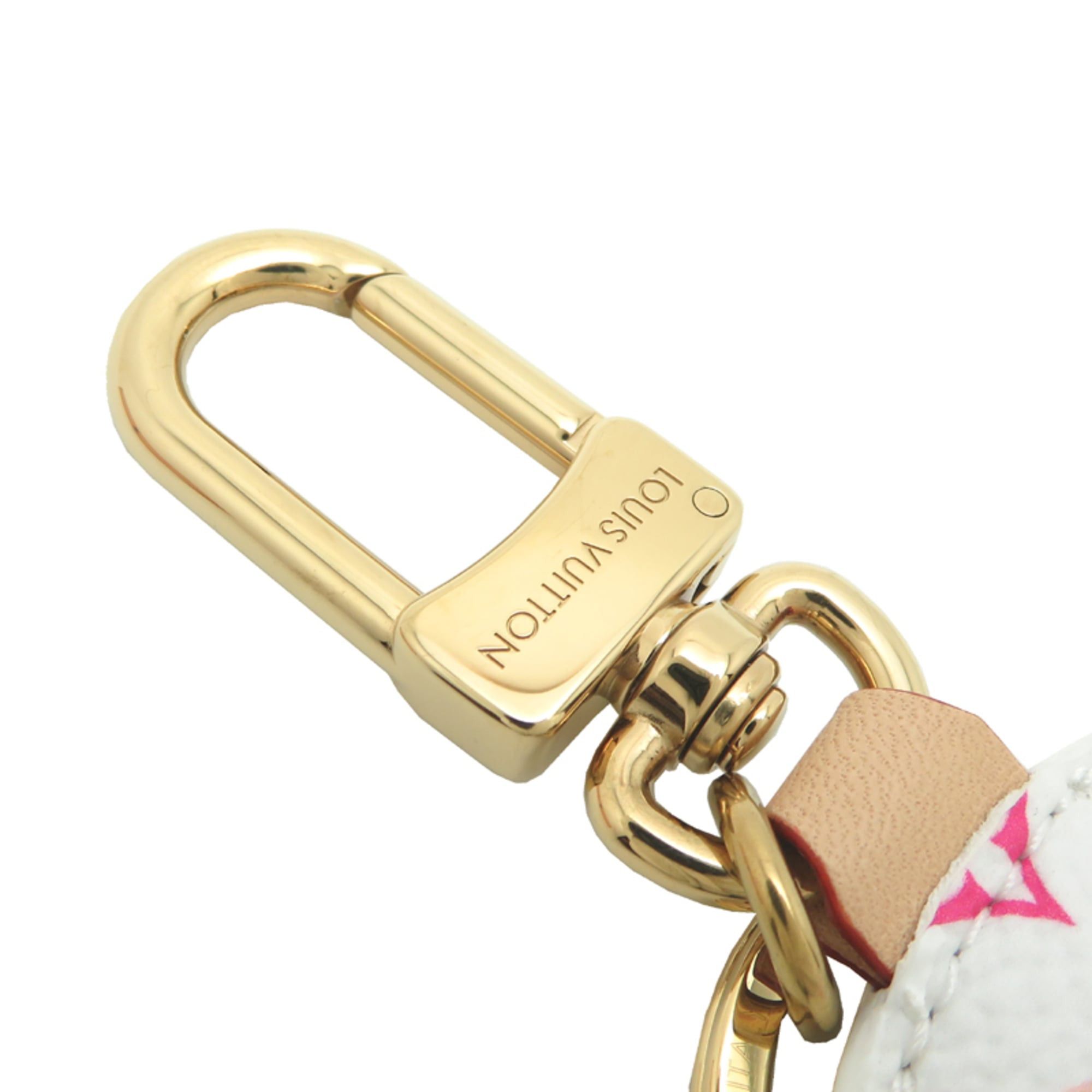 Louis Vuitton Louis Vuitton LV x TM Bag Charm Vivienne Women's M03728 Monogram Multicolor White Size ONE SIZE - 4 Thumbnail