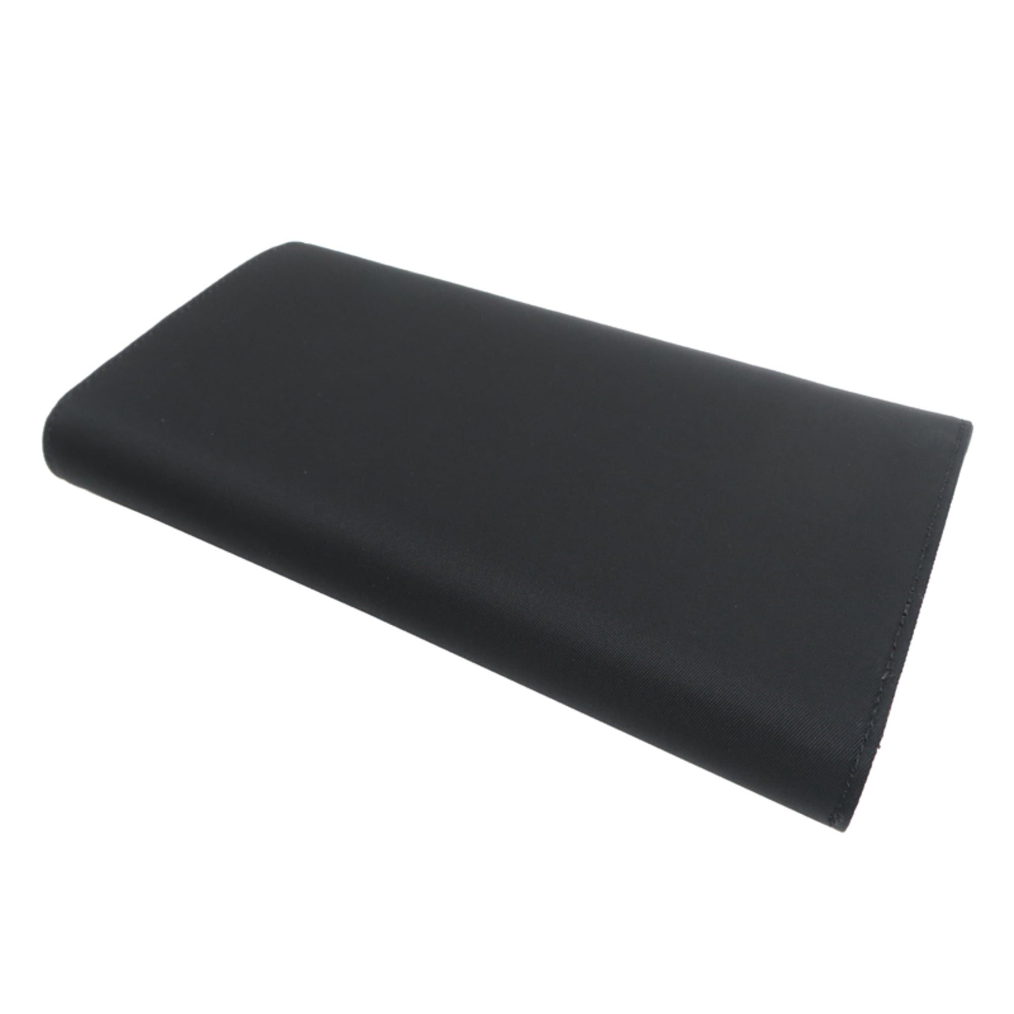 Prada Prada Nylon Flap Wallet, Women's Long 1M1036, Nylon, Black Size ONE SIZE - 4 Thumbnail