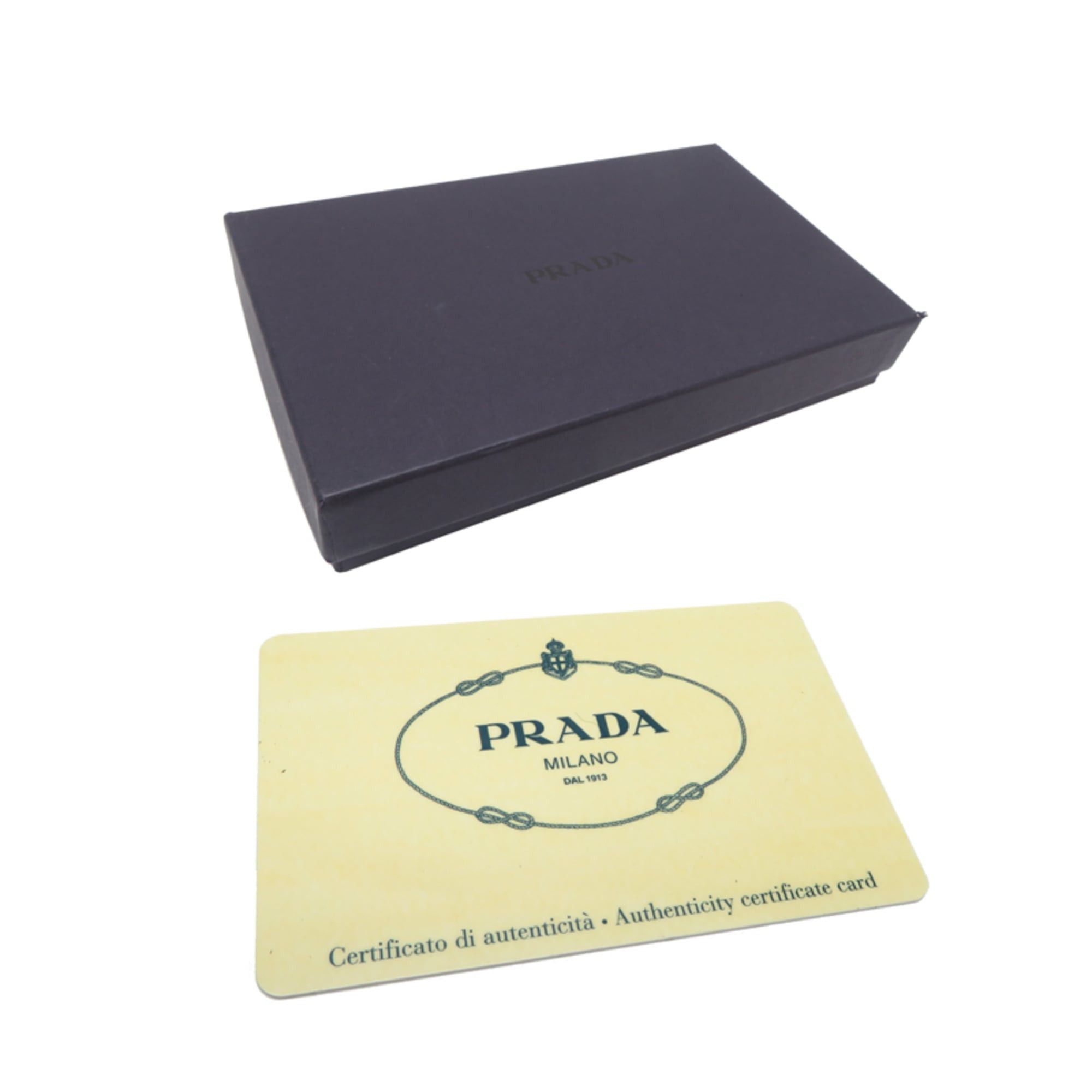 Prada Prada Nylon Flap Wallet, Women's Long 1M1036, Nylon, Black Size ONE SIZE - 8 Thumbnail