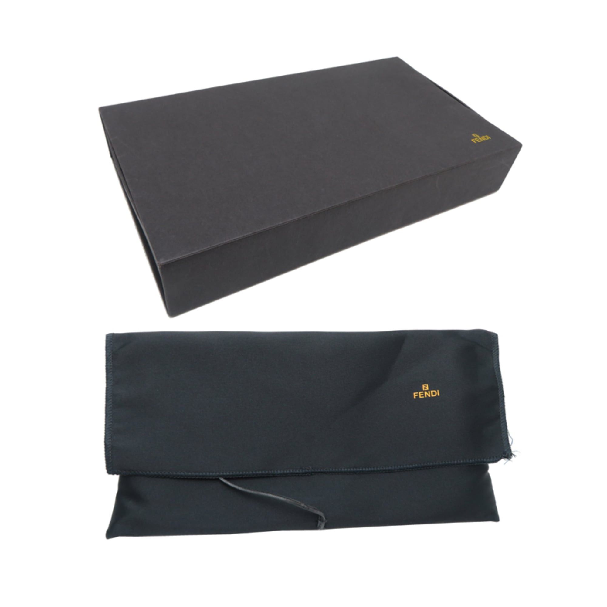 Fendi Fendi Zucchino Canvas Long Wallet for Women and Men, 2135-8M0021, Canvas, Brown Size ONE SIZE - 8 Thumbnail