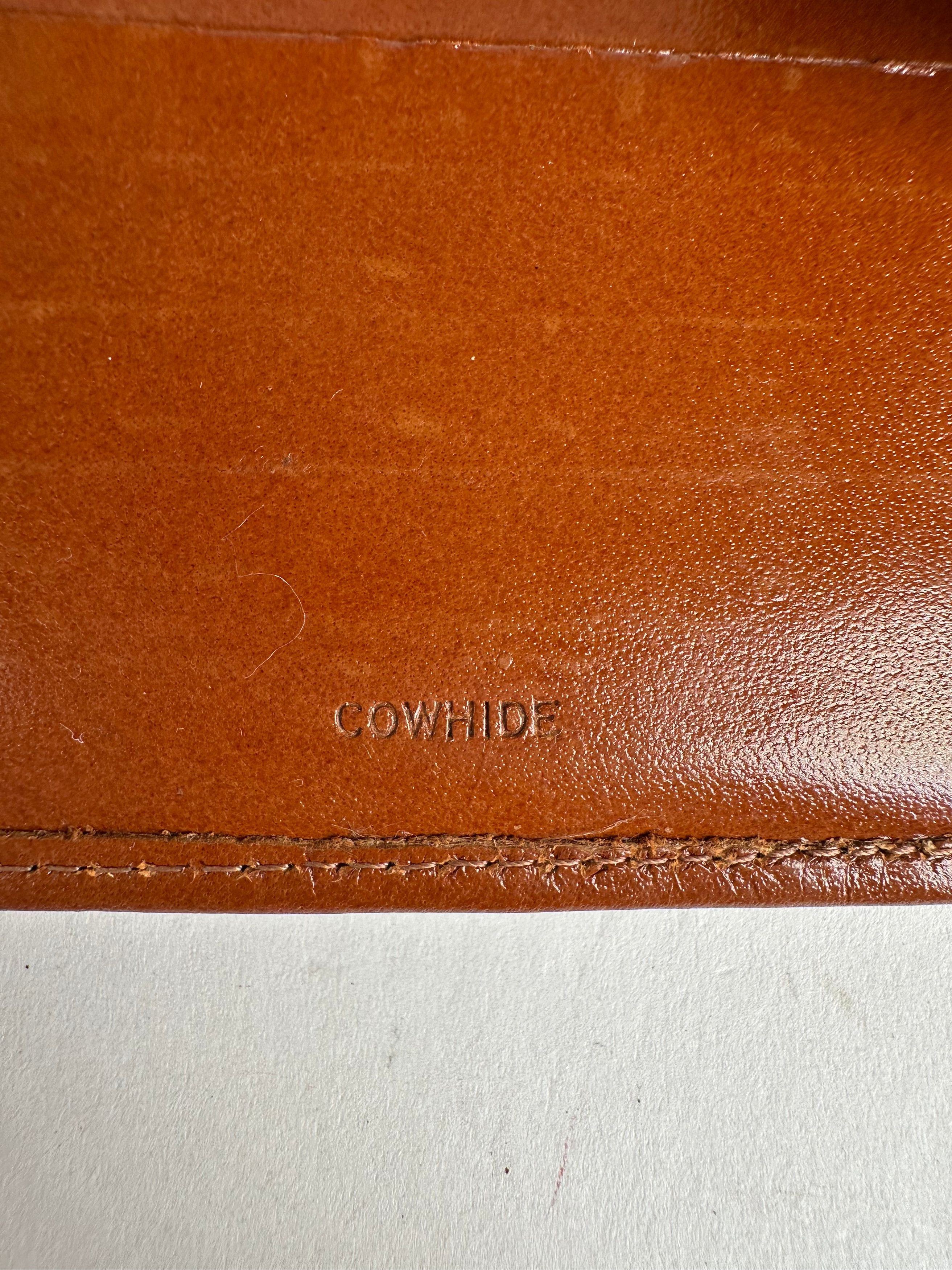 Dior Vintage Paris-New York Leather Bifold Wallet Cognac Size ONE SIZE - 9 Thumbnail