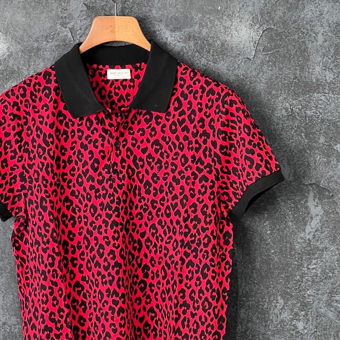 Saint Laurent Paris Saint Laurent Paris Cotton Polo s Men Size US S / EU 44-46 / 1 - 3 Thumbnail