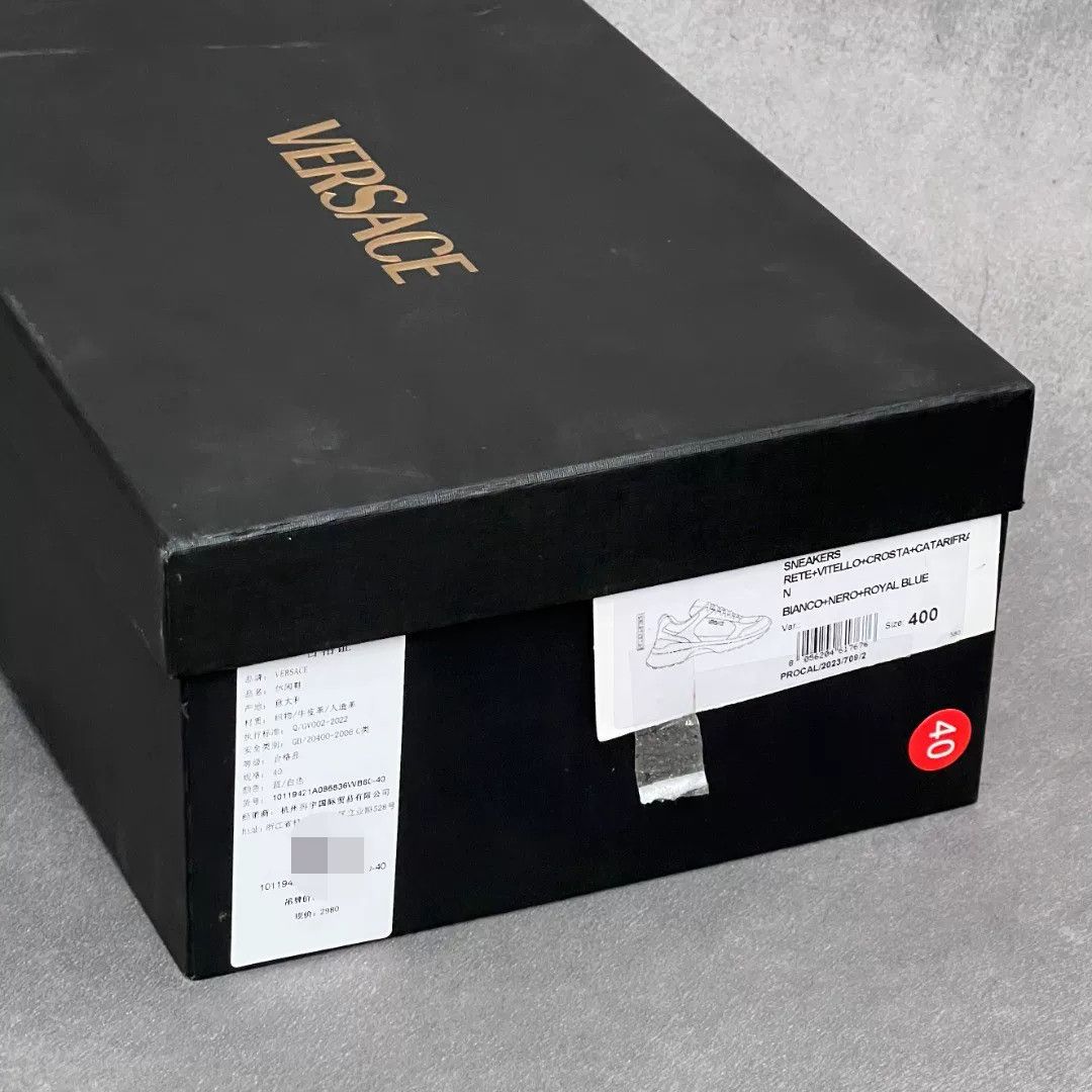 Versace Versace Casual Multi Lowtop Sneakers 8 Men Size US 8 / EU 41 - 9 Thumbnail