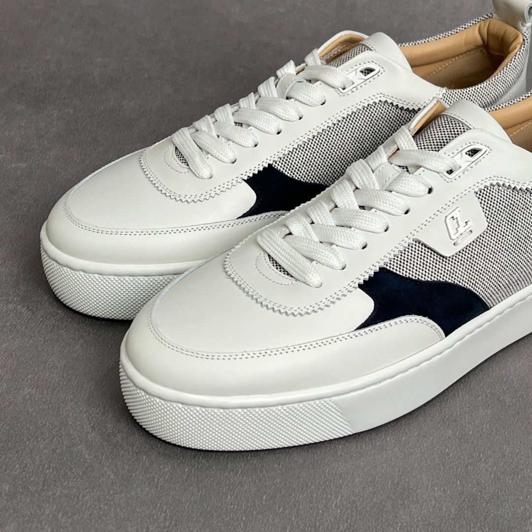 Christian Louboutin Christian Louboutin Leather Multi Lowtop Sneakers 6 Men Size US 6 / EU 39 - 3 Thumbnail