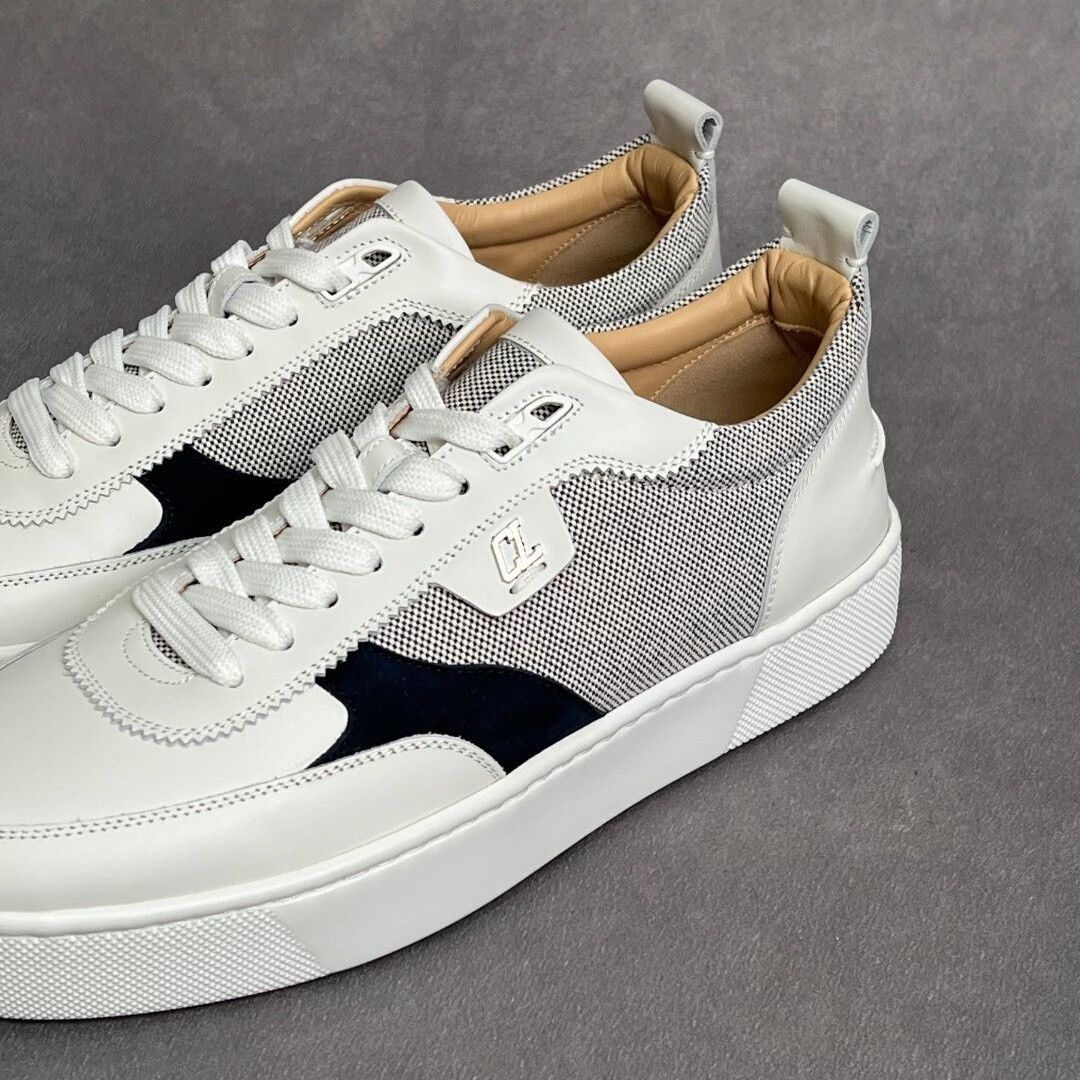 Christian Louboutin Christian Louboutin Leather Multi Lowtop Sneakers 6 Men Size US 6 / EU 39 - 2 Thumbnail