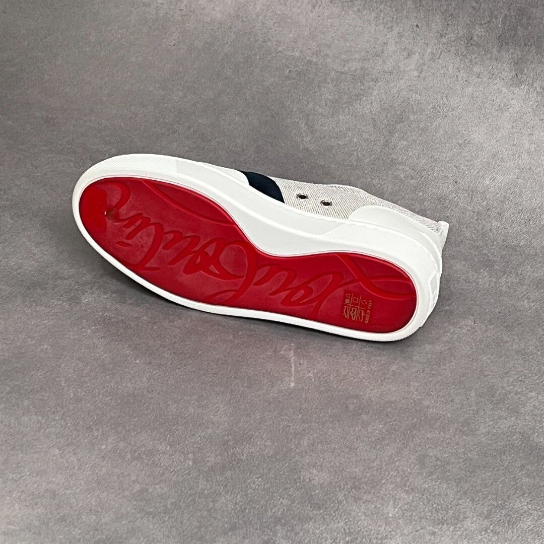 Christian Louboutin Christian Louboutin Leather Multi Lowtop Sneakers 6 Men Size US 6 / EU 39 - 6 Thumbnail