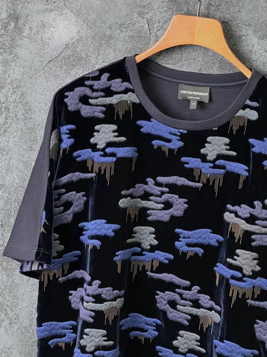 Armani Armani Embroidered T-Shirt s Men Size US S / EU 44-46 / 1 - 4 Thumbnail