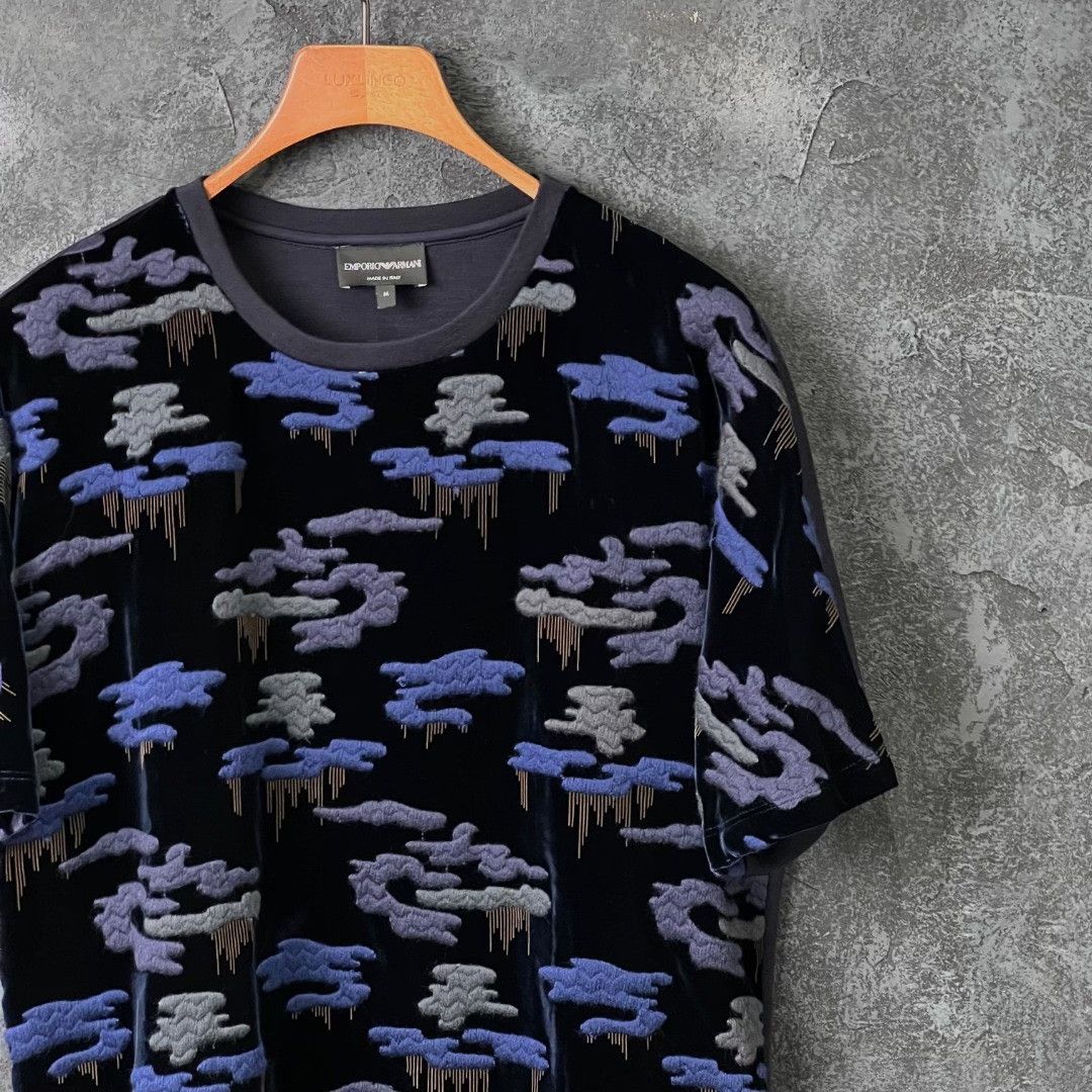 Armani Armani Embroidered T-Shirt s Men Size US S / EU 44-46 / 1 - 3 Thumbnail