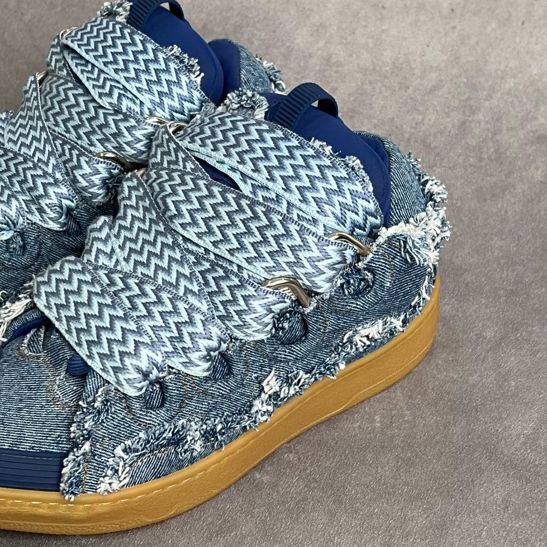Lanvin Lanvin Casual Denim Lowtop Sneakers 8 Men Size US 8 / EU 41 - 3 Thumbnail