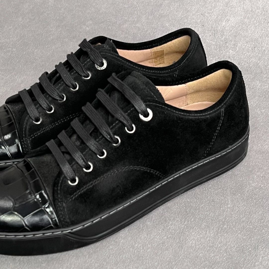 Lanvin Lanvin Casual Black Lowtop Sneakers 9 Men Size US 9 / EU 42 - 2 Thumbnail