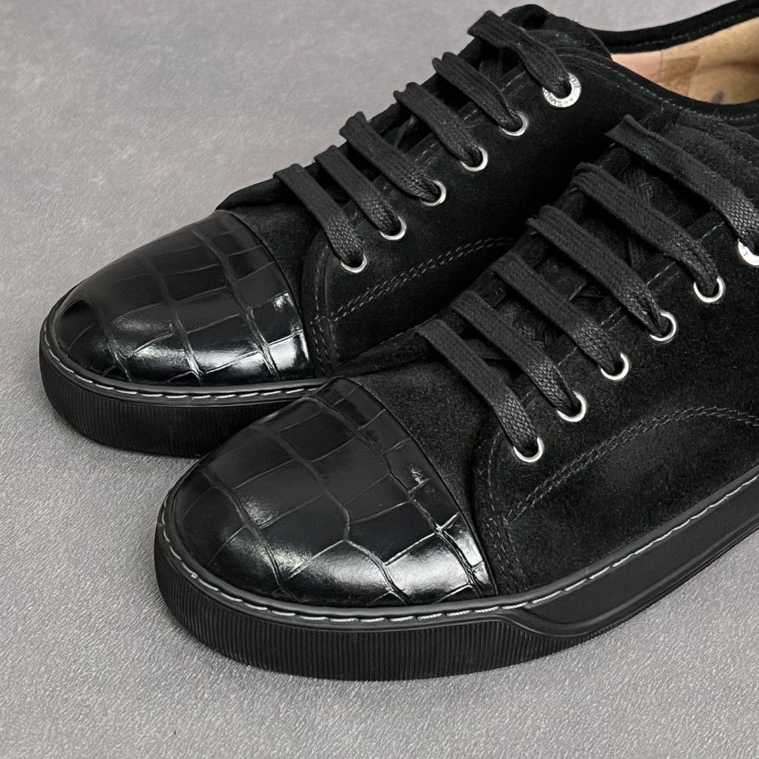 Lanvin Lanvin Casual Black Lowtop Sneakers 9 Men Size US 9 / EU 42 - 3 Thumbnail
