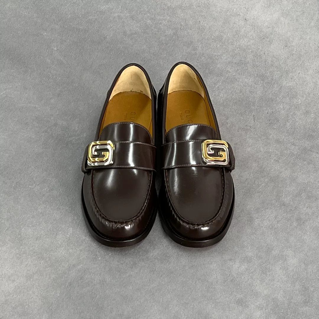 Gucci Gucci Leather Brown Lowtop Sneakers 7 Men Size US 7 / EU 40 - 4 Thumbnail