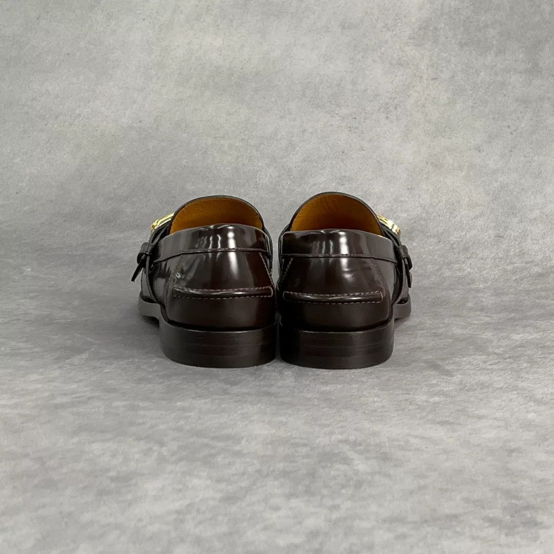 Gucci Gucci Leather Brown Lowtop Sneakers 7 Men Size US 7 / EU 40 - 5 Thumbnail