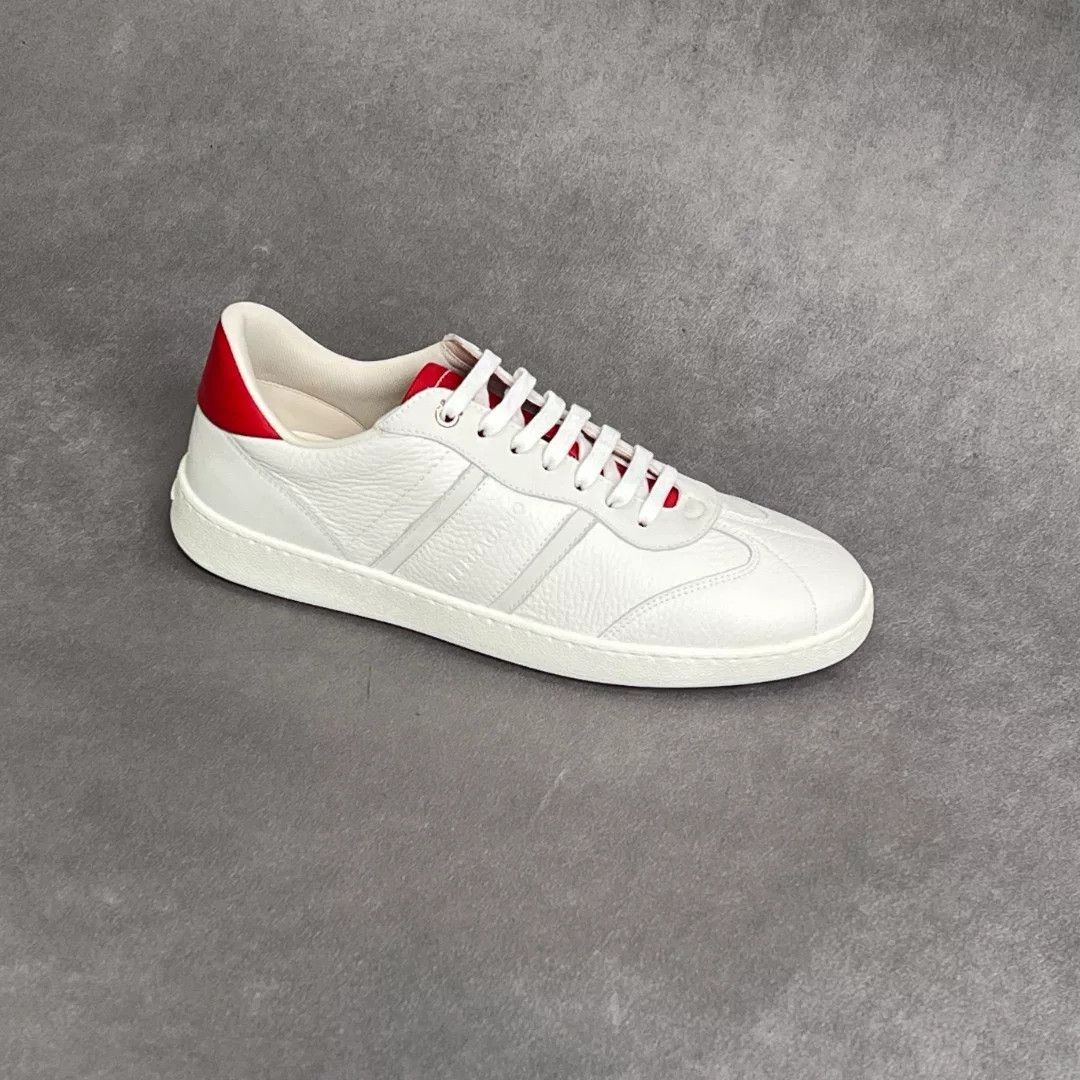 Salvatore Ferragamo Salvatore Ferragamo Leather White Lowtop Sneakers 7 Men Size US 7 / EU 40 - 4 Thumbnail