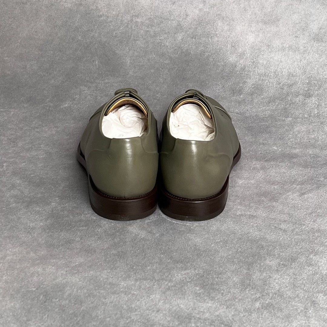 Salvatore Ferragamo Salvatore Ferragamo Leather Green Lowtop Sneakers 7 Men Size US 7 / EU 40 - 8 Thumbnail