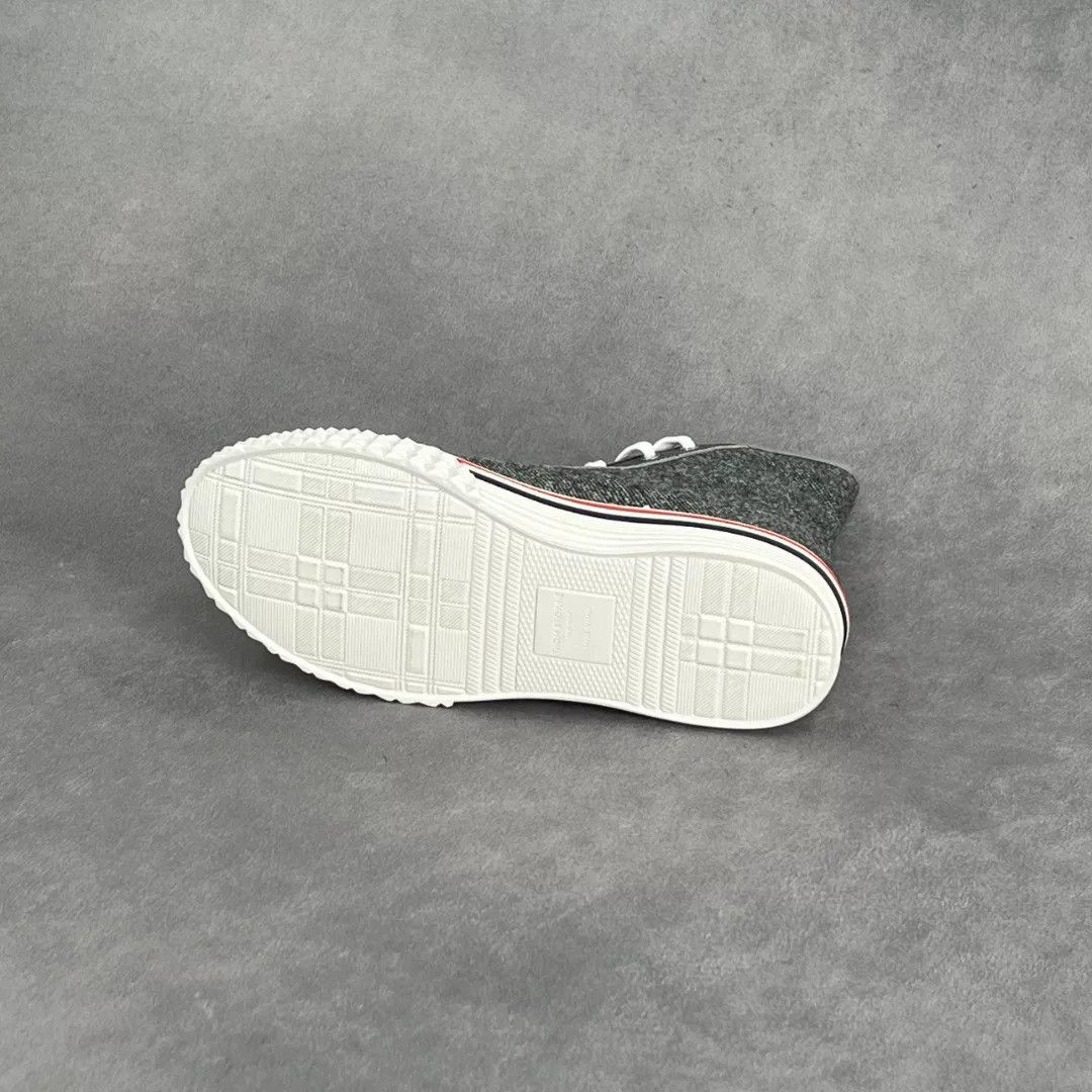 Thom Browne Thom Browne Casual Brown Hitop Sneakers 8 Men Size US 8 / EU 41 - 8 Thumbnail