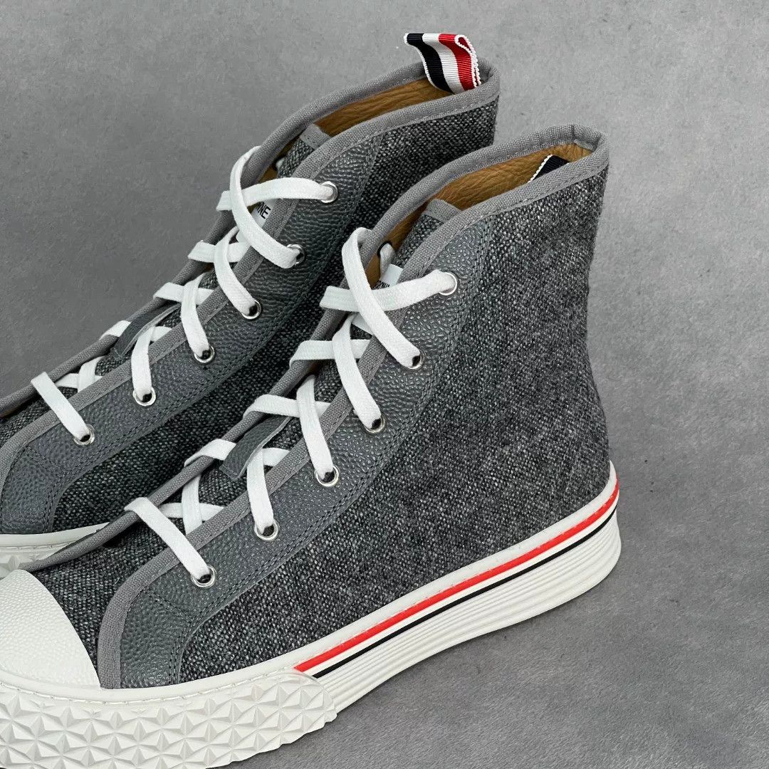 Thom Browne Thom Browne Casual Brown Hitop Sneakers 8 Men Size US 8 / EU 41 - 2 Thumbnail