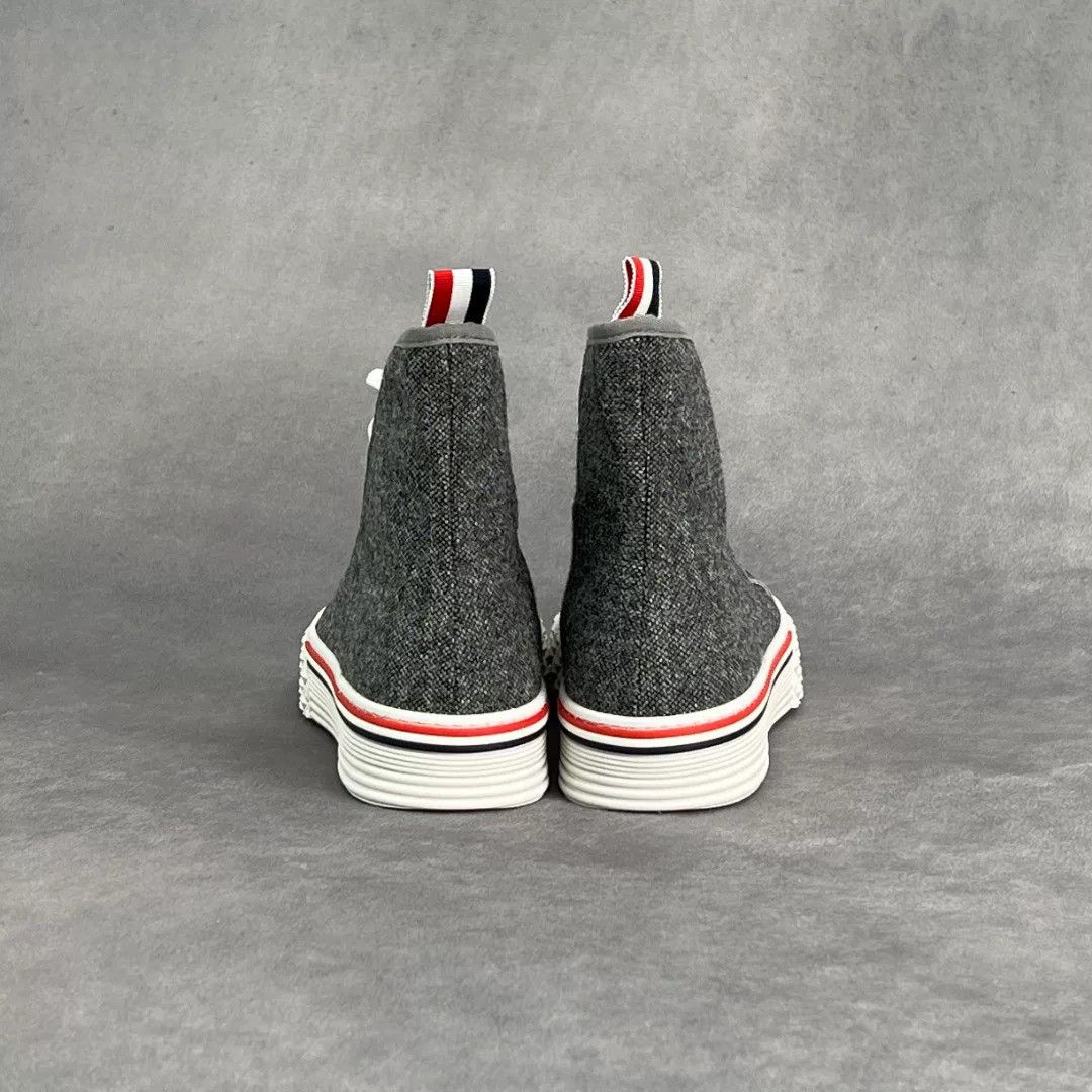 Thom Browne Thom Browne Casual Brown Hitop Sneakers 8 Men Size US 8 / EU 41 - 7 Thumbnail