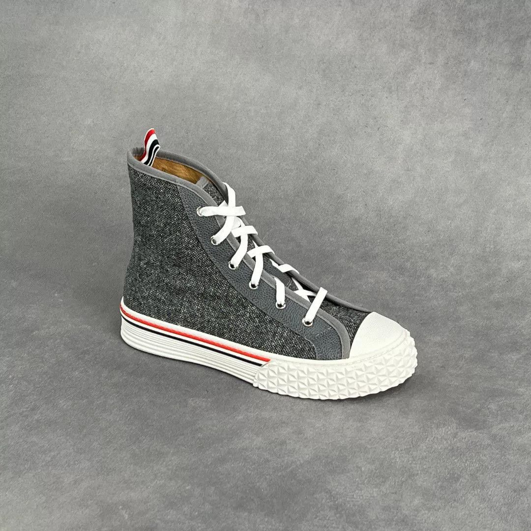 Thom Browne Thom Browne Casual Brown Hitop Sneakers 8 Men Size US 8 / EU 41 - 4 Thumbnail