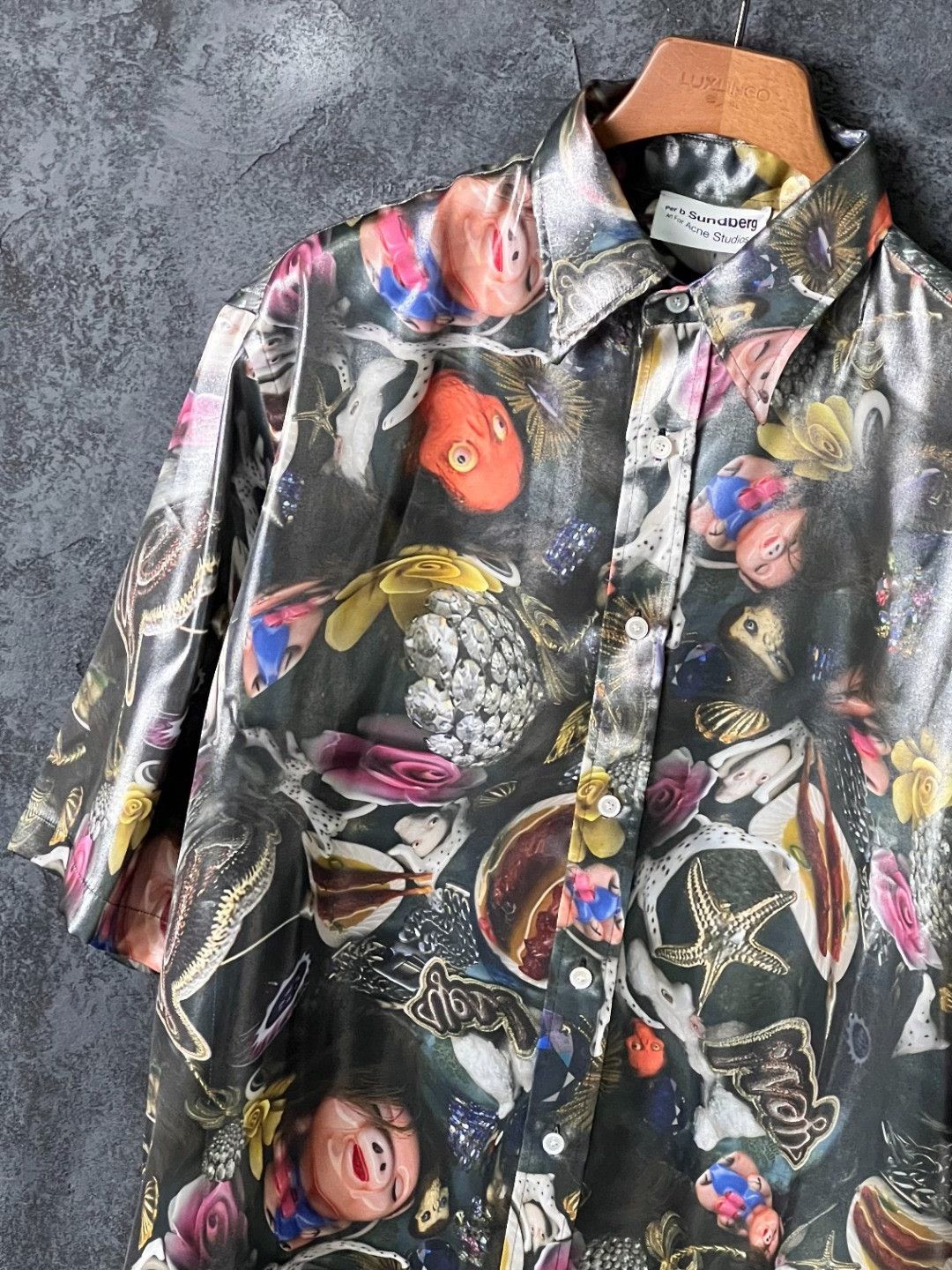 Acne Studios Acne Studios Printed Shirt m Men Size US M / EU 48-50 / 2 - 4 Thumbnail