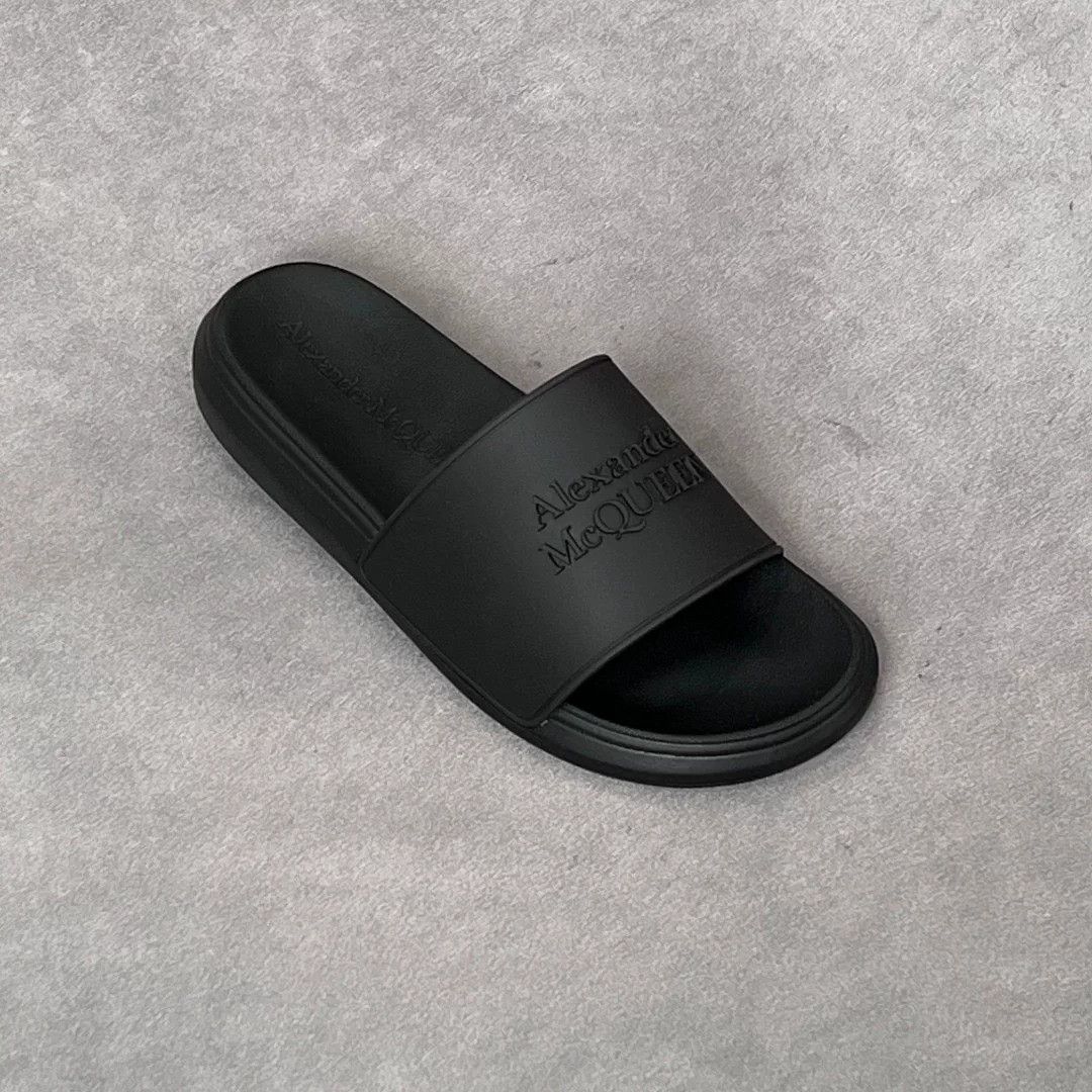 Alexander McQueen Alexander McQueen Retro Black Sandals 10 Men Size US 10 / EU 43 - 6 Thumbnail