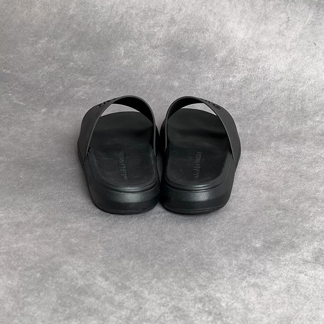 Alexander McQueen Alexander McQueen Retro Black Sandals 10 Men Size US 10 / EU 43 - 8 Thumbnail