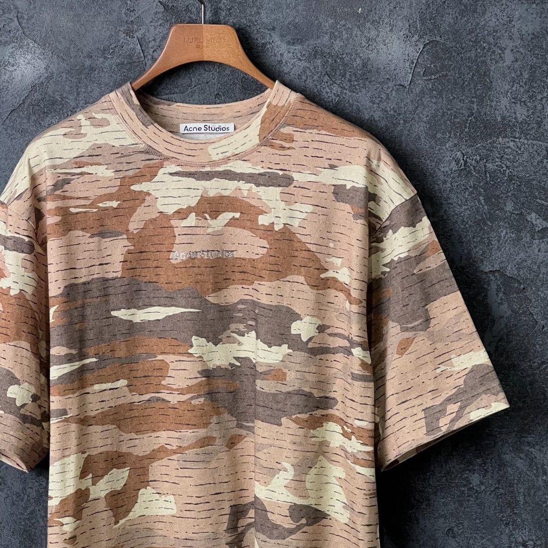 Acne Studios Acne Studios Cotton Camo T-Shirt s Men Size US S / EU 44-46 / 1 - 3 Thumbnail
