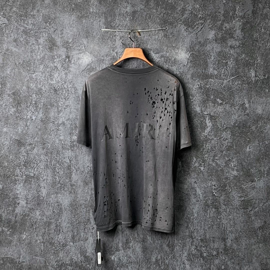 Amiri Amiri Cotton Black T-Shirt m Men Size US M / EU 48-50 / 2 - 2 Thumbnail