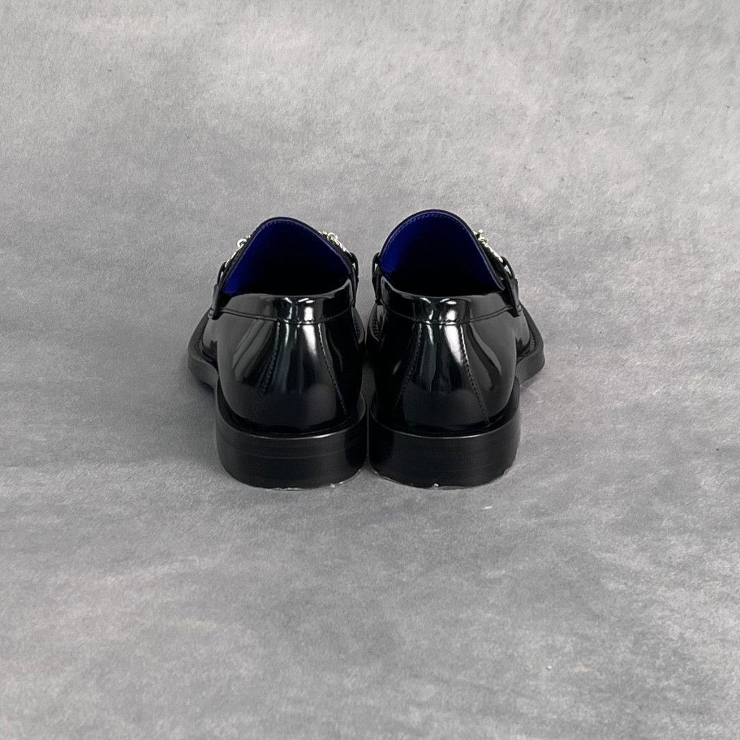 Burberry Burberry Leather Black Lowtop Sneakers 6 Men Size US 6 / EU 39 - 8 Thumbnail