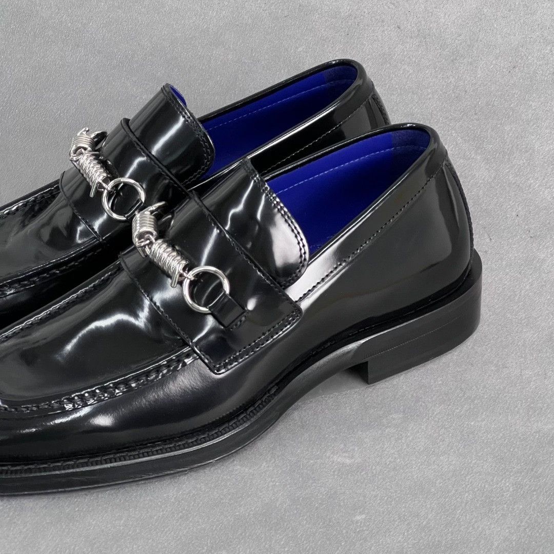 Burberry Burberry Leather Black Lowtop Sneakers 6 Men Size US 6 / EU 39 - 2 Thumbnail