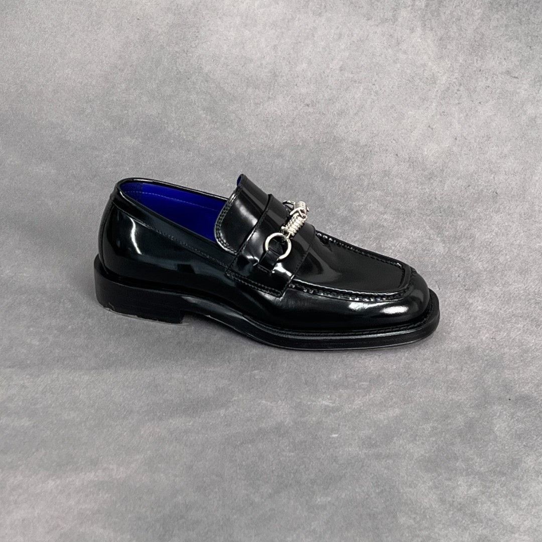 Burberry Burberry Leather Black Lowtop Sneakers 6 Men Size US 6 / EU 39 - 4 Thumbnail