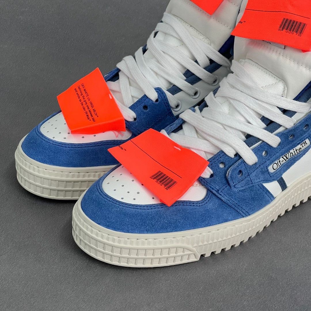 Off-White Off-White Casual White Hitop Sneakers 7 Men Size US 7 / EU 40 - 3 Thumbnail
