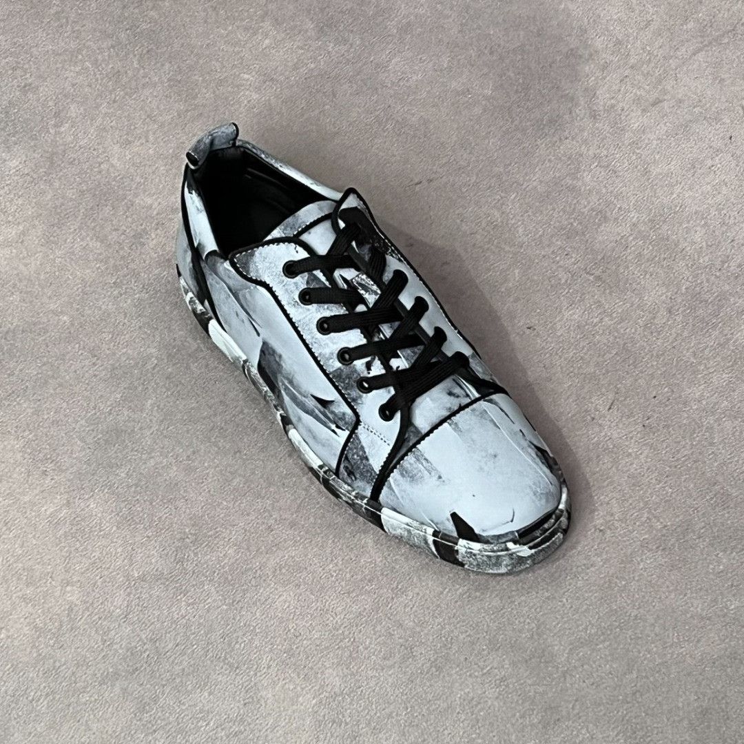 Christian Louboutin Christian Louboutin Leather Multi Lowtop Sneakers 6 Men Size US 6 / EU 39 - 5 Thumbnail
