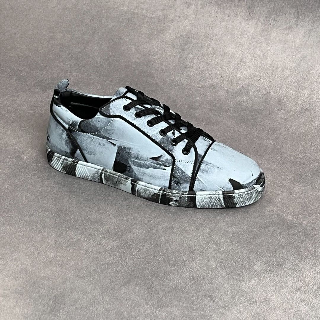 Christian Louboutin Christian Louboutin Leather Multi Lowtop Sneakers 6 Men Size US 6 / EU 39 - 4 Thumbnail