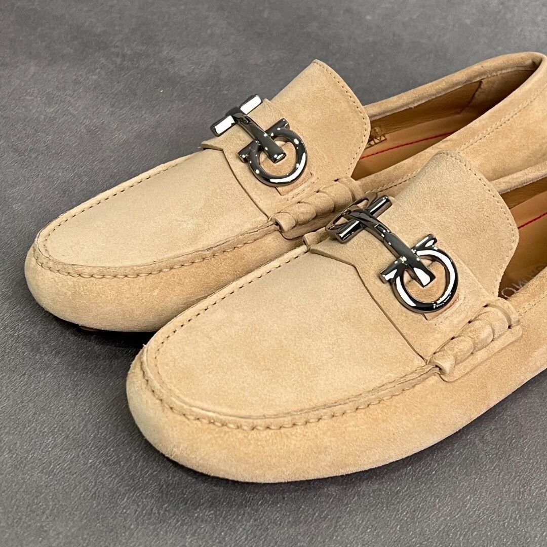 Salvatore Ferragamo Salvatore Ferragamo Leather Brown Lowtop Sneakers 6 Men Size US 6 / EU 39 - 3 Thumbnail