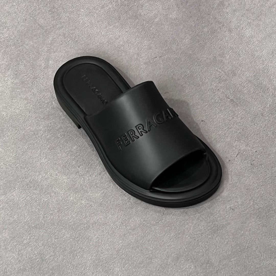 Salvatore Ferragamo Salvatore Ferragamo Black Sandals 6 Men Size US 6 / EU 39 - 5 Thumbnail