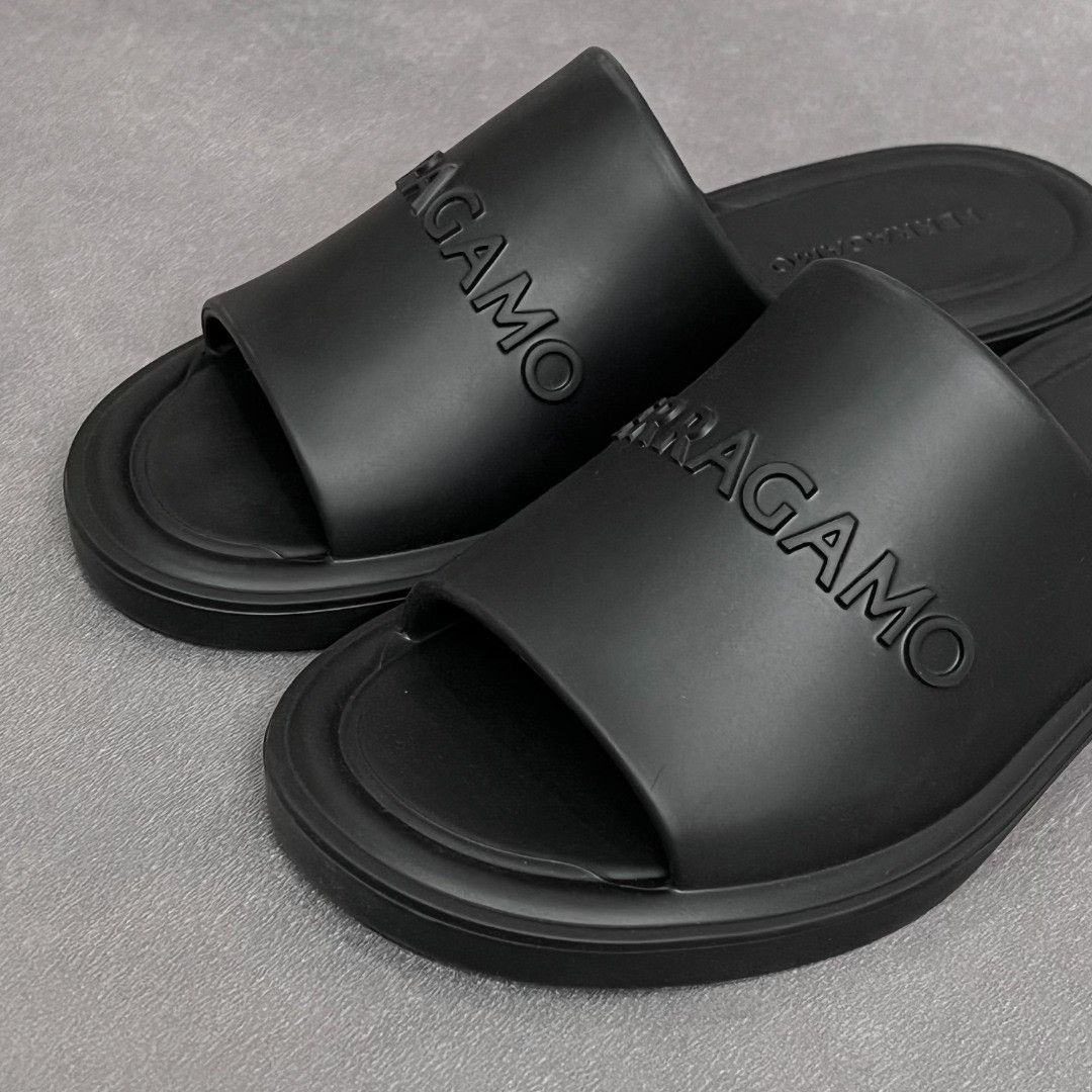 Salvatore Ferragamo Salvatore Ferragamo Black Sandals 6 Men Size US 6 / EU 39 - 3 Thumbnail